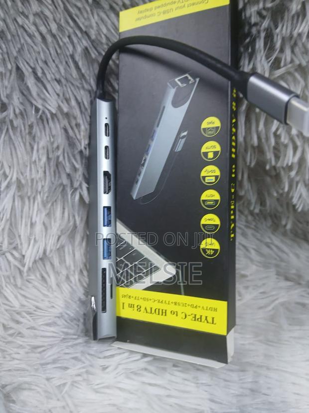 8 in 1 Multiport Usb Hub