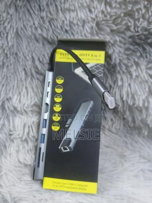 1000mbps 8 in 1 Typt-C Usb Type C to Hd Rj45 - thumbnail 2