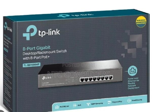 Tplink Tl-Sg1008mp 8portgigabit,8port Poe