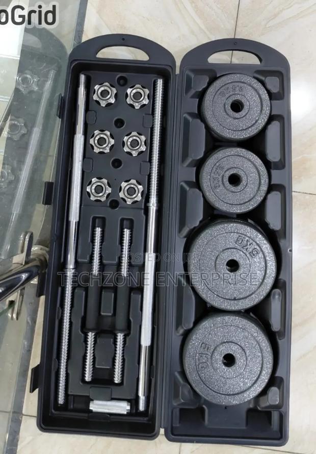 *Adjustable 50kg/York Barbell and Dumbbell Set *