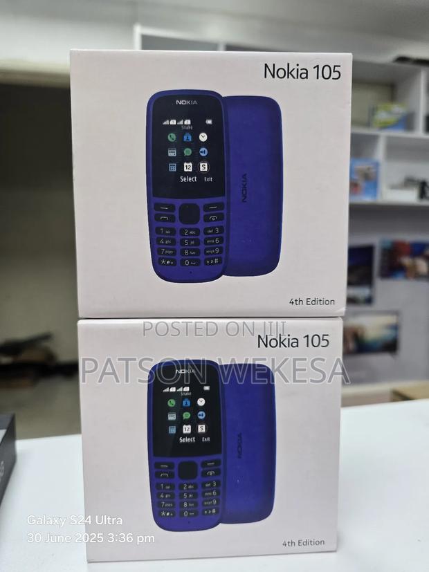 New Nokia 105 Black - main view