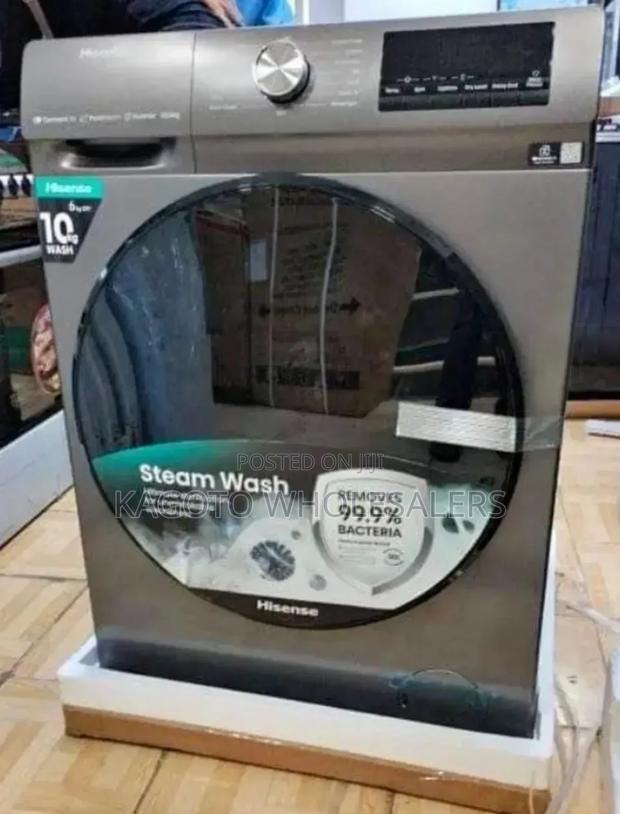 Frontload Hisense 10 KGS Washing Machine - main view