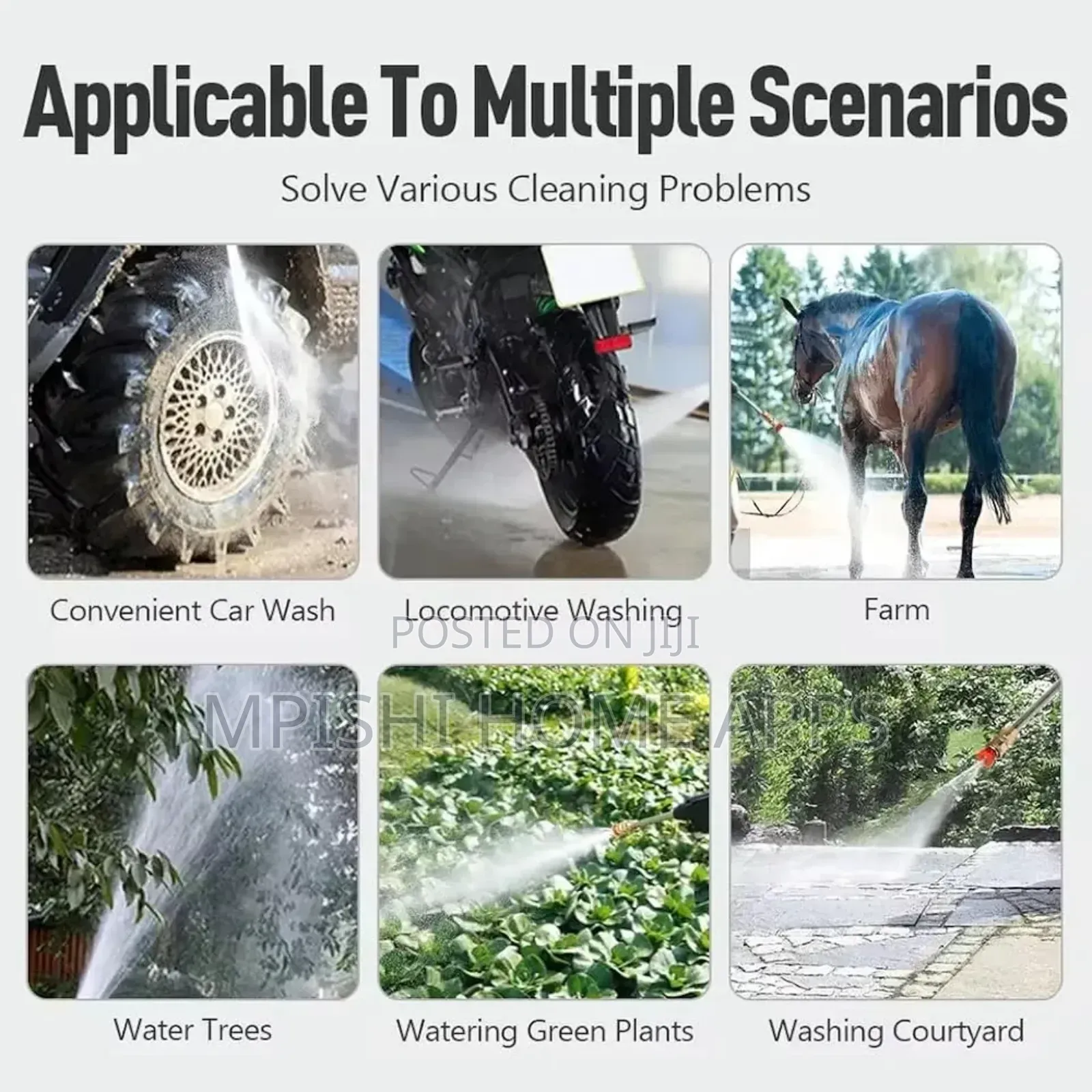 Rechargeable Car Wash Machine