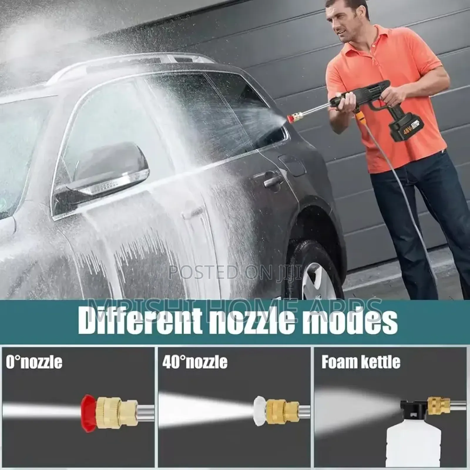 Rechargeable Car Wash Machine