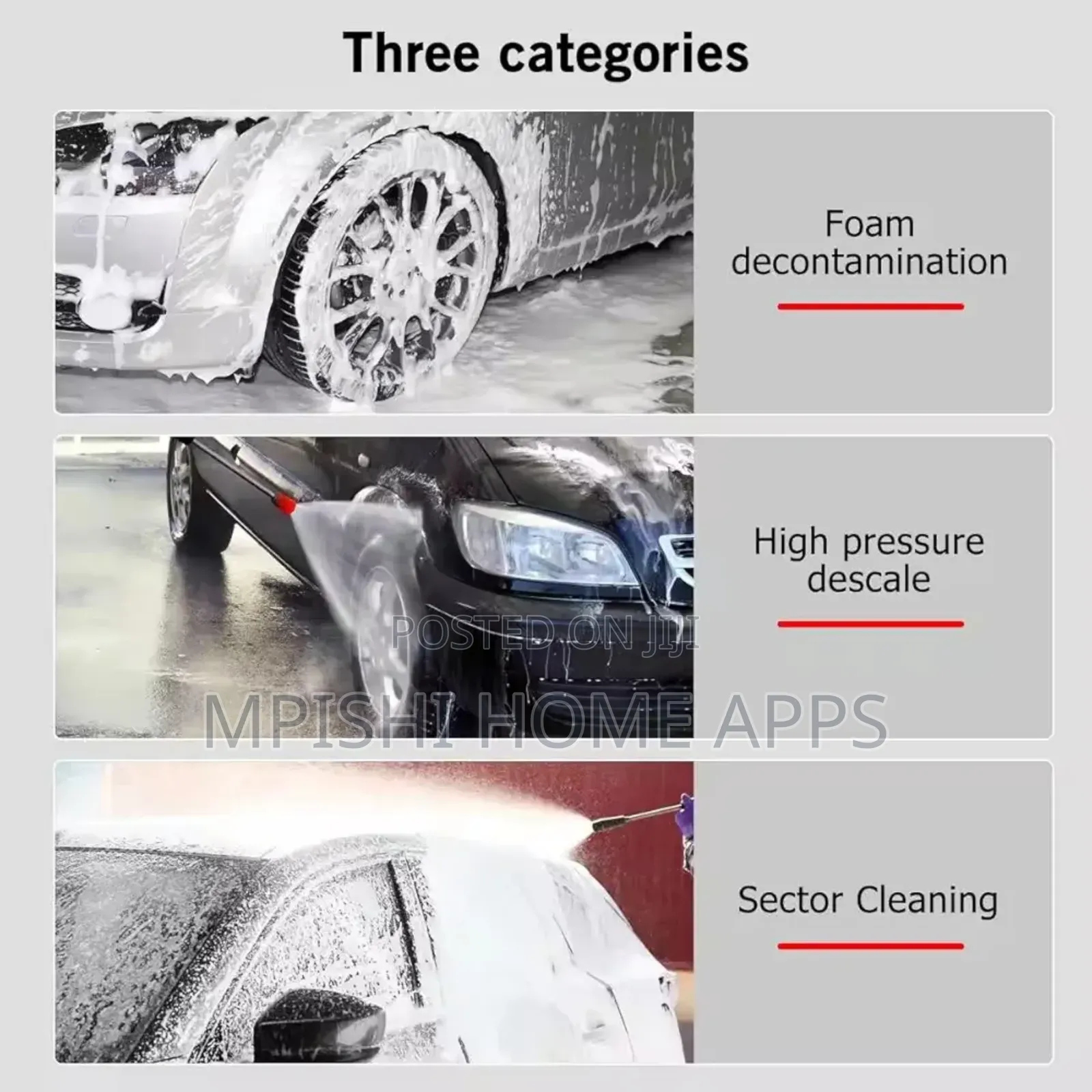 Rechargeable Car Wash Machine