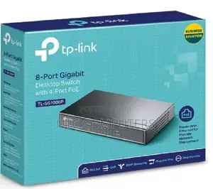 Tplink Tl-Sg1008p 8portgigabit,4port Poe
