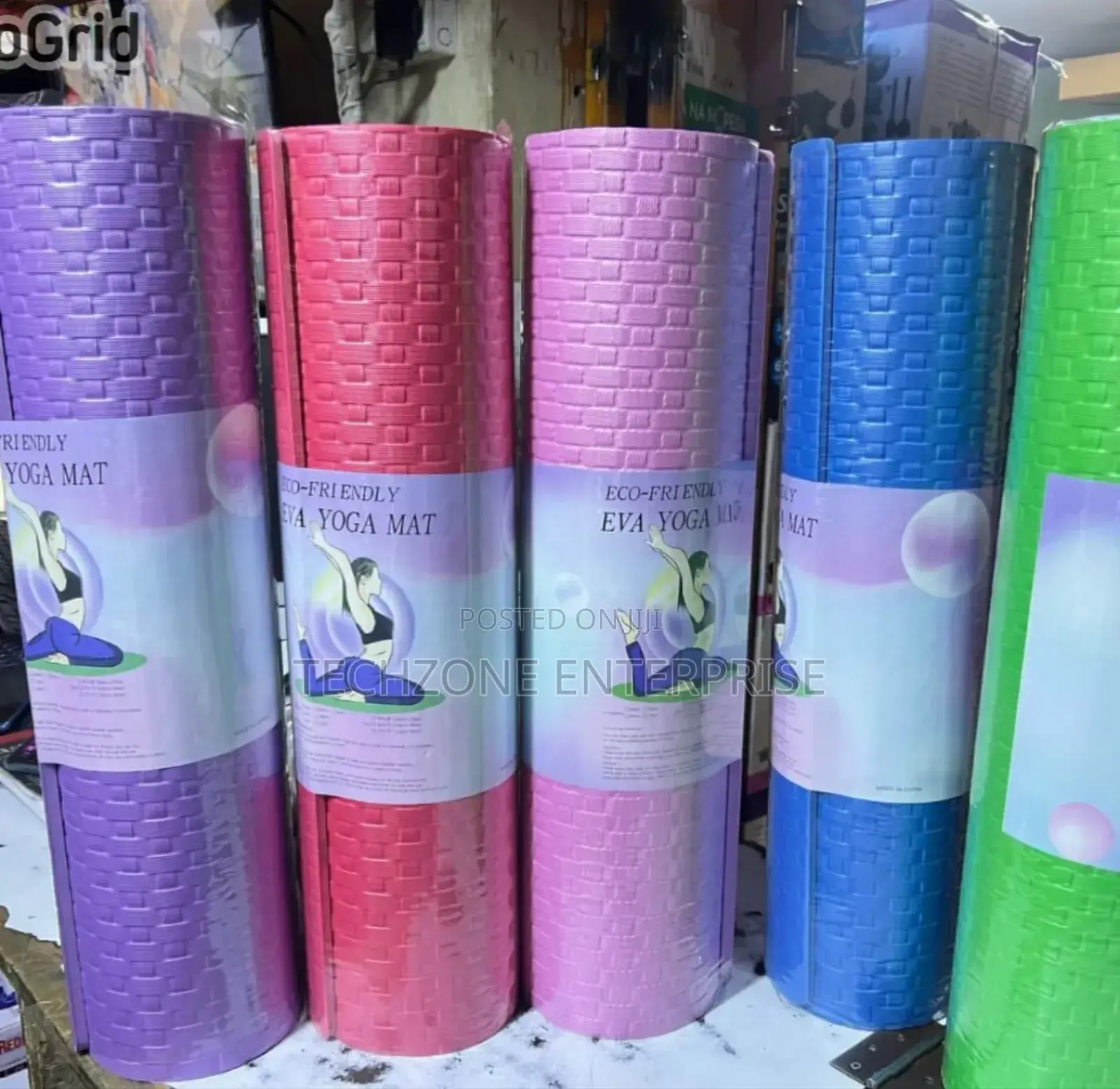 Non-Slip Yoga Mat 8 Mm Thick Yoga Mat ;