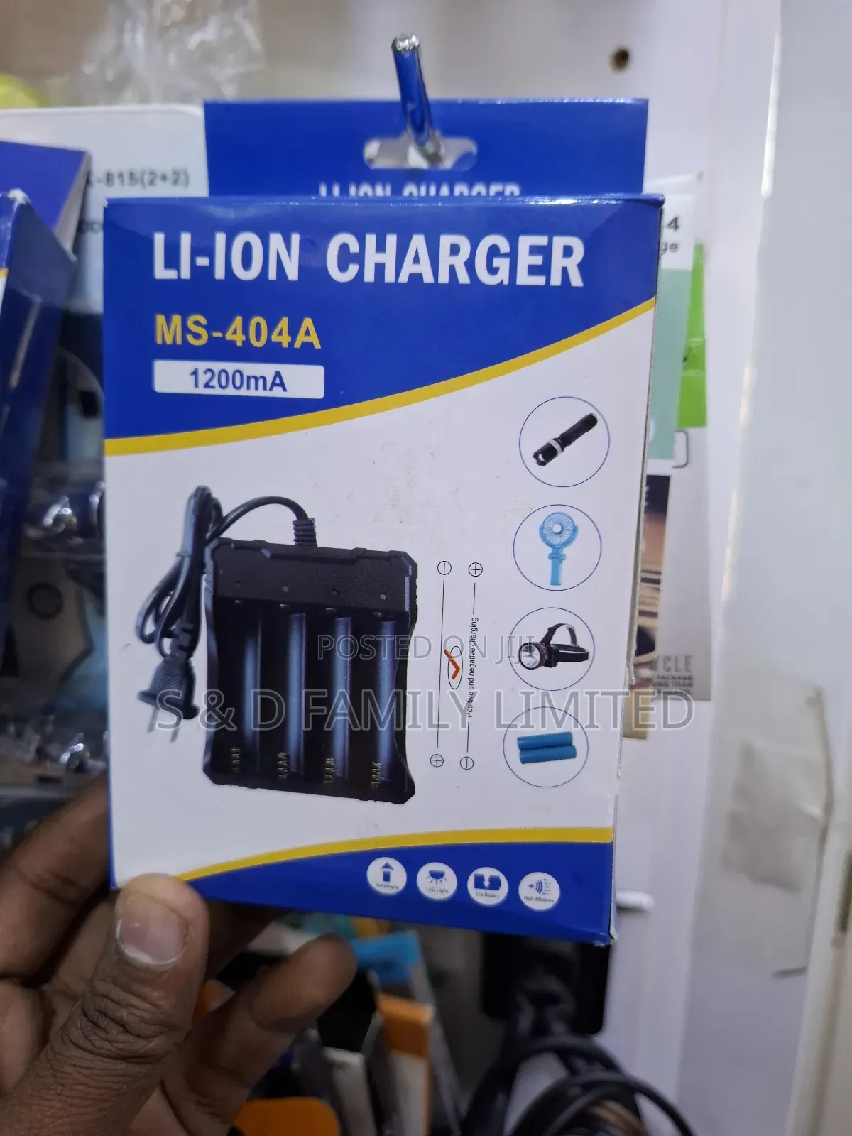 4 in 1 3.7v 18650 Battery Charger