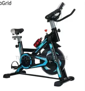 *Exercise Spinning Bike, 350lbs (160kg) Bt Connectivity,