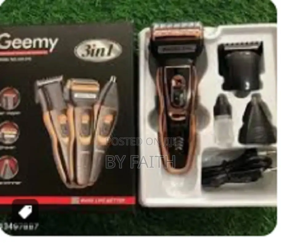 Highly Efficient Brand New 3 in 1 Geemy Shaver