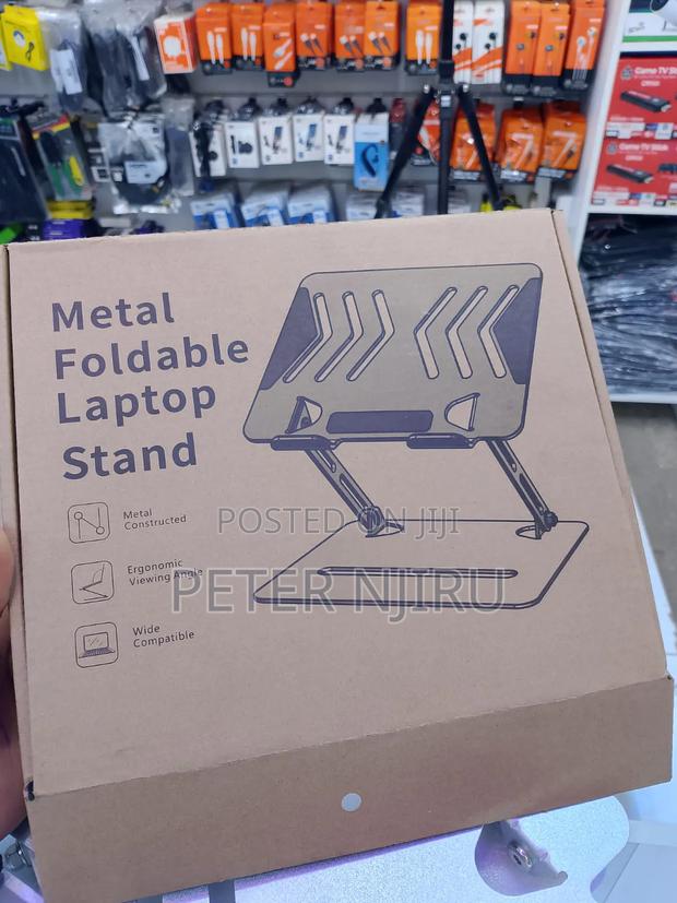 Metal Foldable Laptop Stand Available