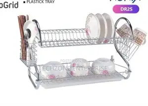 Quality Nunix Dr2s 2-Tier Stainless Steel Dish Rack
 ;