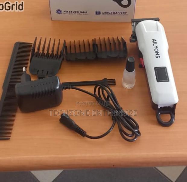 Ailyons Hair Clipper Rechargeabe Shaver With LCD Battery 