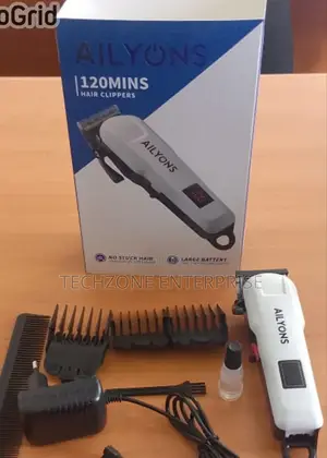 Ailyons Hair Clipper Rechargeabe Shaver - Pearl White 