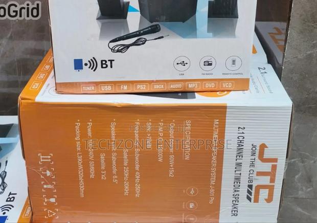 JTC Mtungi 2.1ch Hometheatre Bt/Fm/Usb 12,000watts System - main view