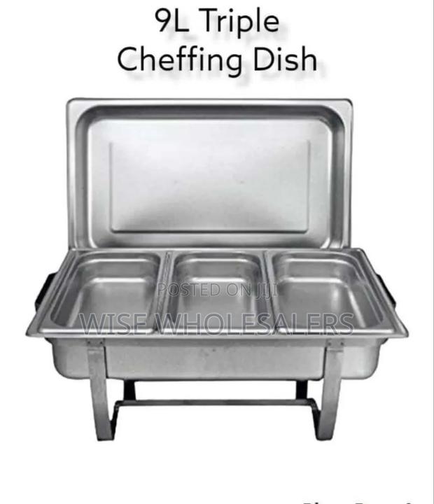3 Triple Partion Cheffing Dishes /9ltrs