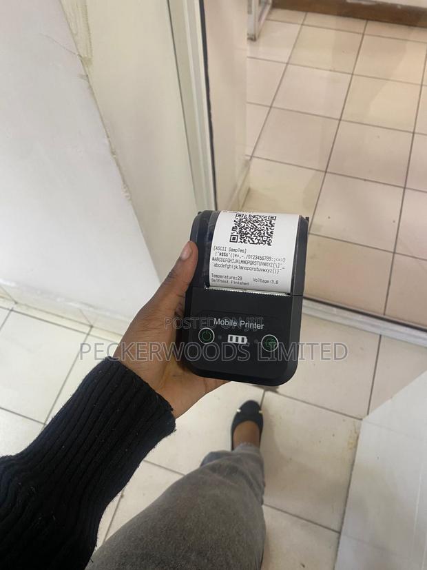 Compact Bluetooth Receipt Printer – Mobile Efficient - main view