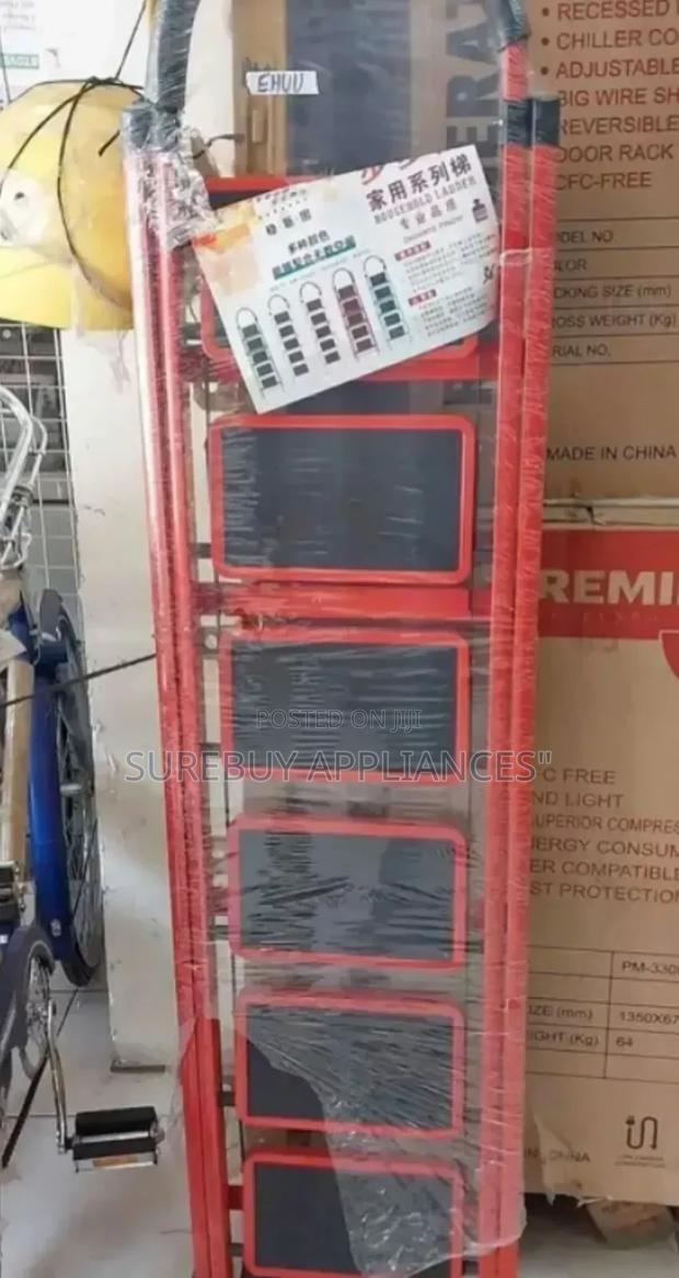 Home Step Ladder Solid Steel, Folding 3steps - main view