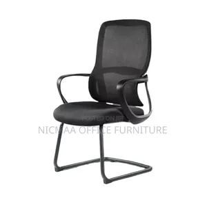 Ergoonomic Bow Mesh Black Office Chair