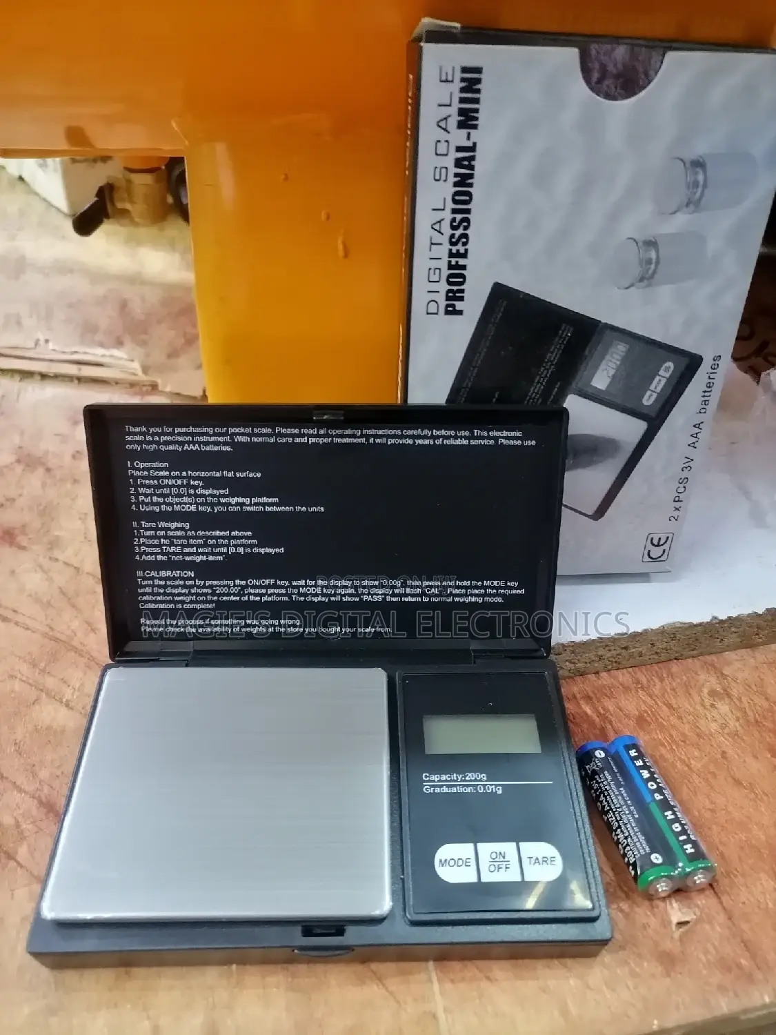 Long Lasting Digital Gold Scale