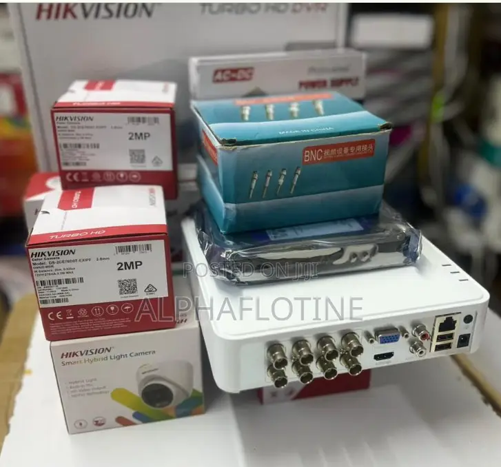 Hikvision 8 1080p Full Hd 2mp CCTV Cameras System Kit-1tb