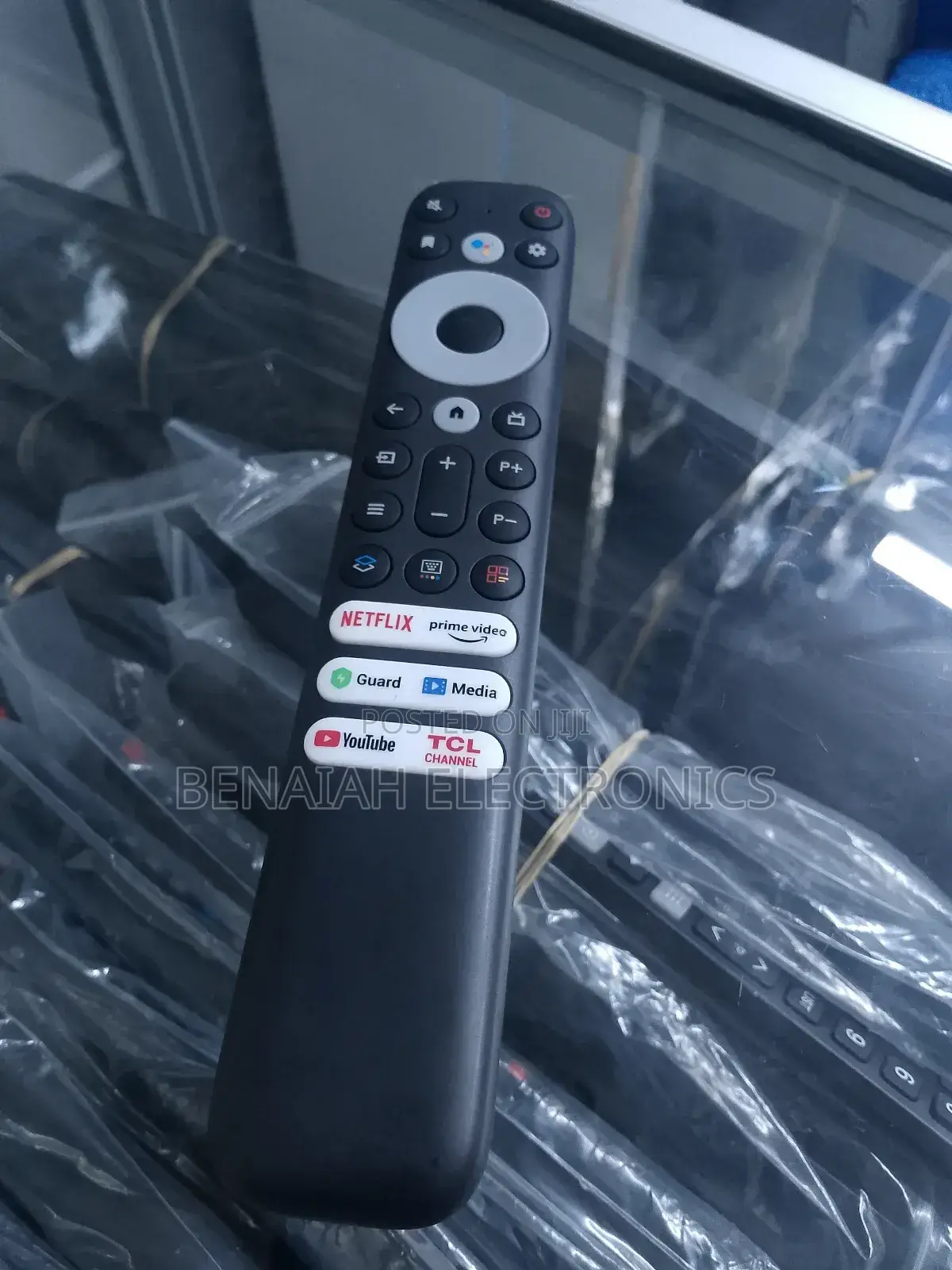 TCL Remote Control, Netflix Youtube TCL Channels