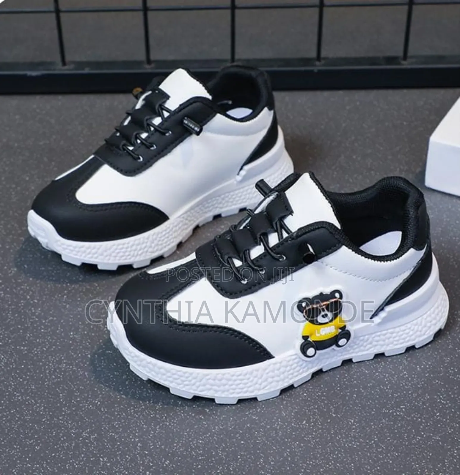 Gray Black Brown Kids Shoes