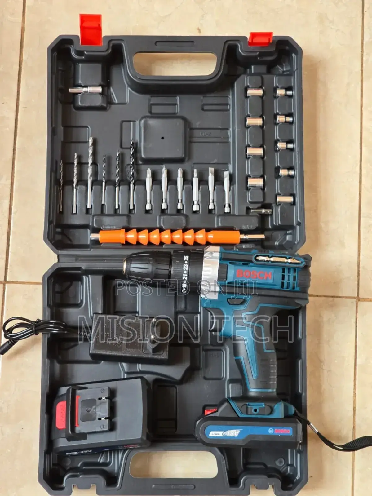 Bosch Cordless Drill
With Accessories*