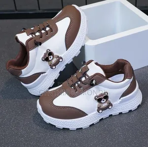 Gray Black Brown Kids Shoes