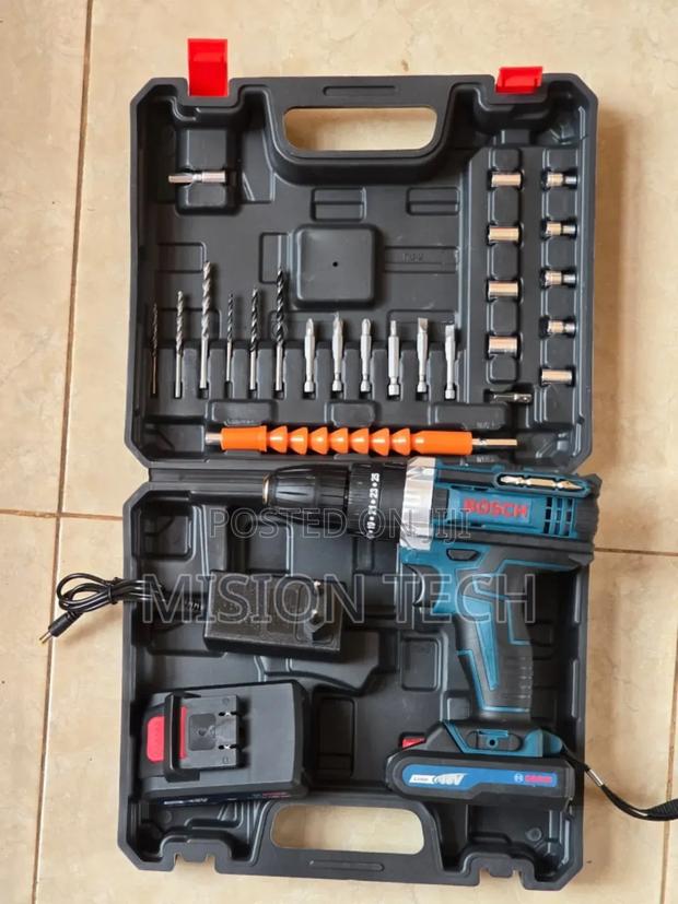 Bosch Cordless Drill
With Accessories** 
