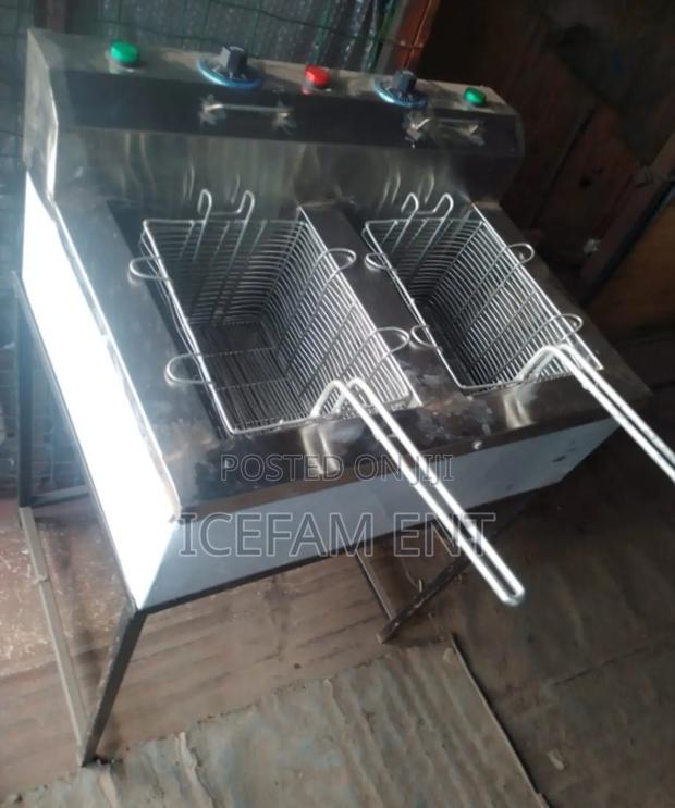 Double Deep Fryer/Electric Double Deep Fryer Machine