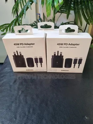Original Samsung 45w Adapter With Type-C Cable