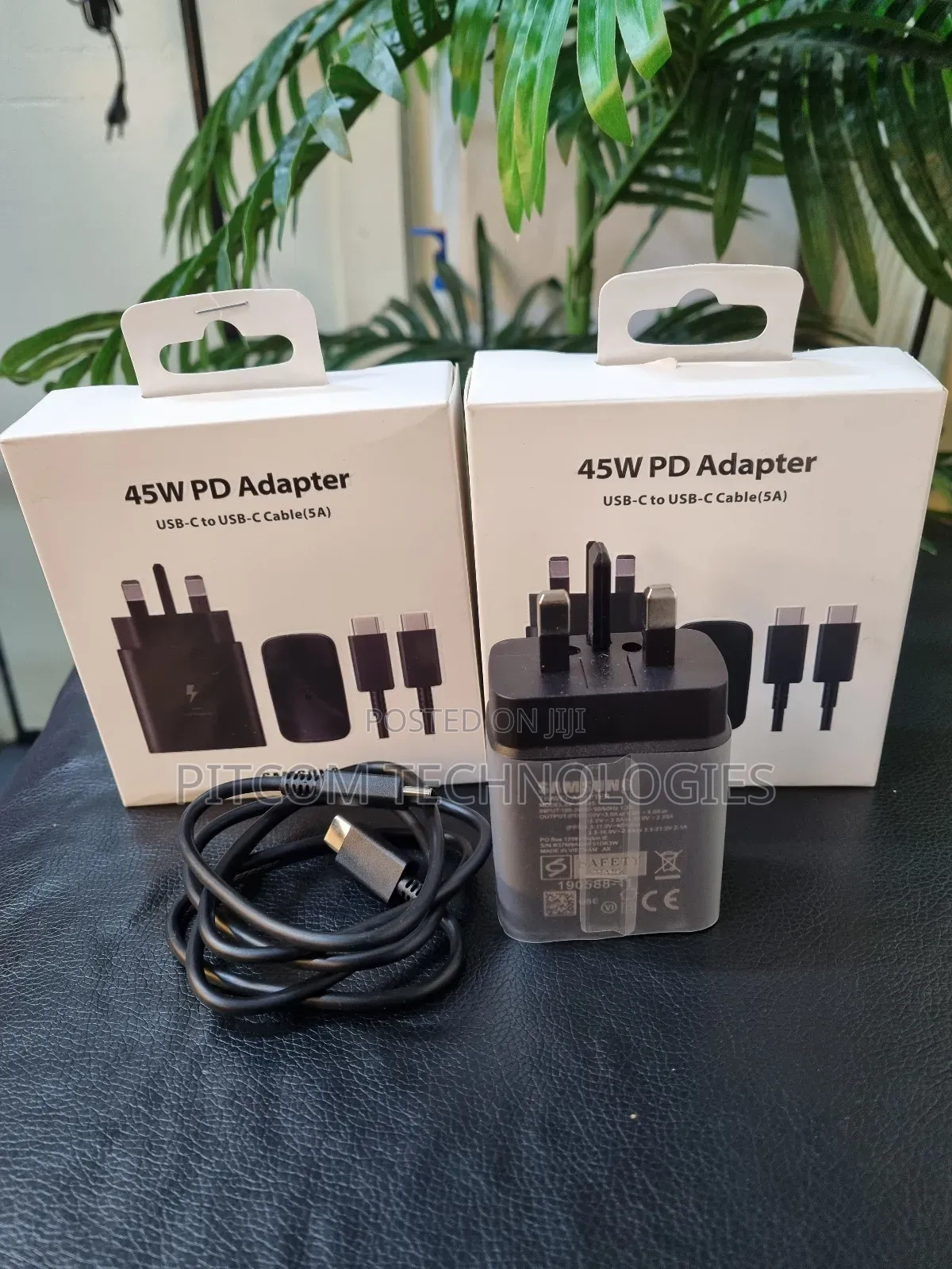 Original Samsung 45w Adapter With Type-C Cable