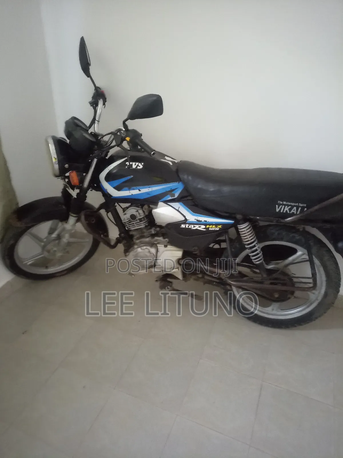 TVS HLX 125 2021 Black