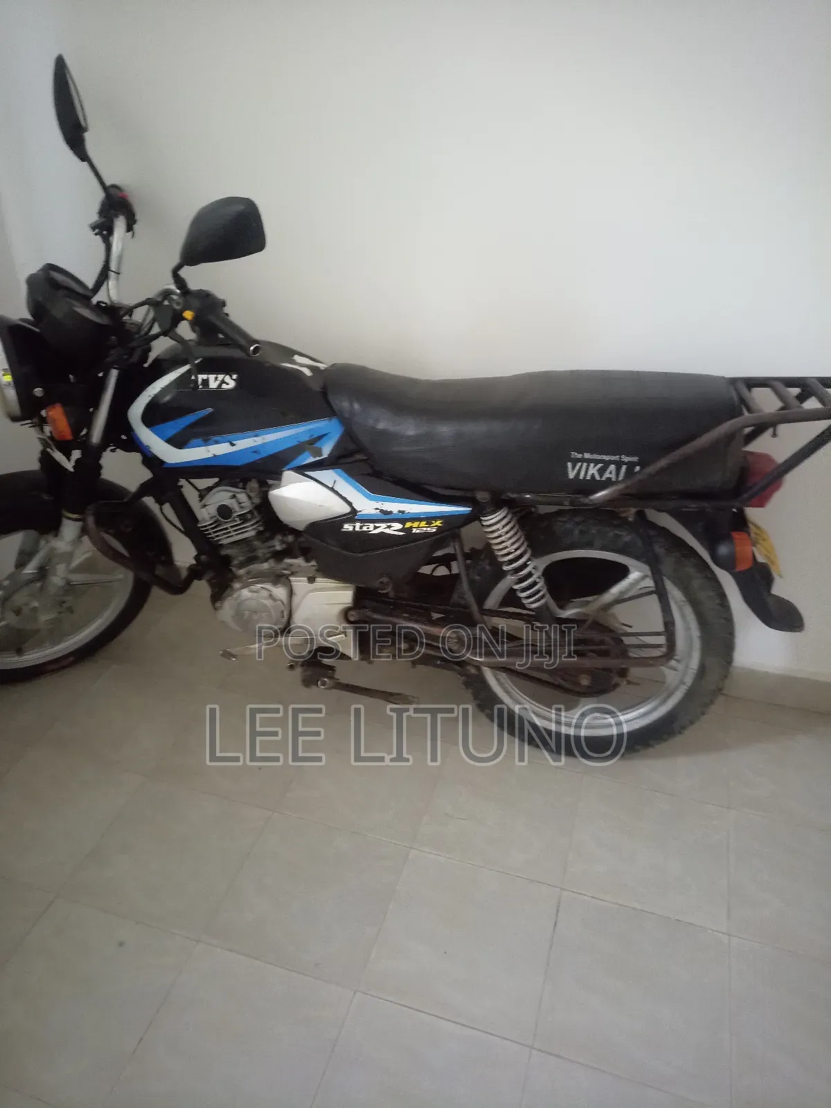 TVS HLX 125 2021 Black