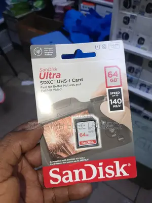 Sd Card,64gb,Speed 140mbs