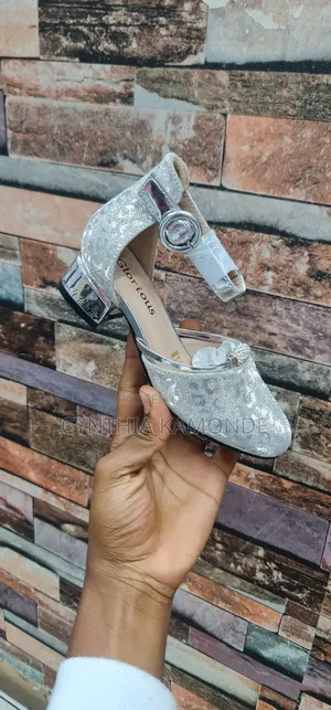 Champagne Silver Gold Kids Shoes