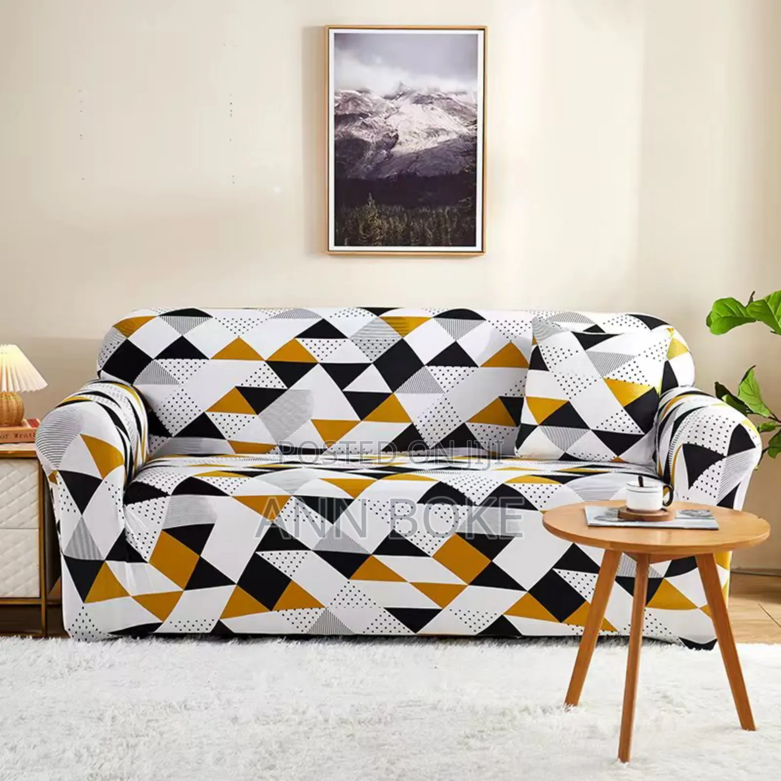 Printed Polyester Cotton Seat CoversStretchable Material