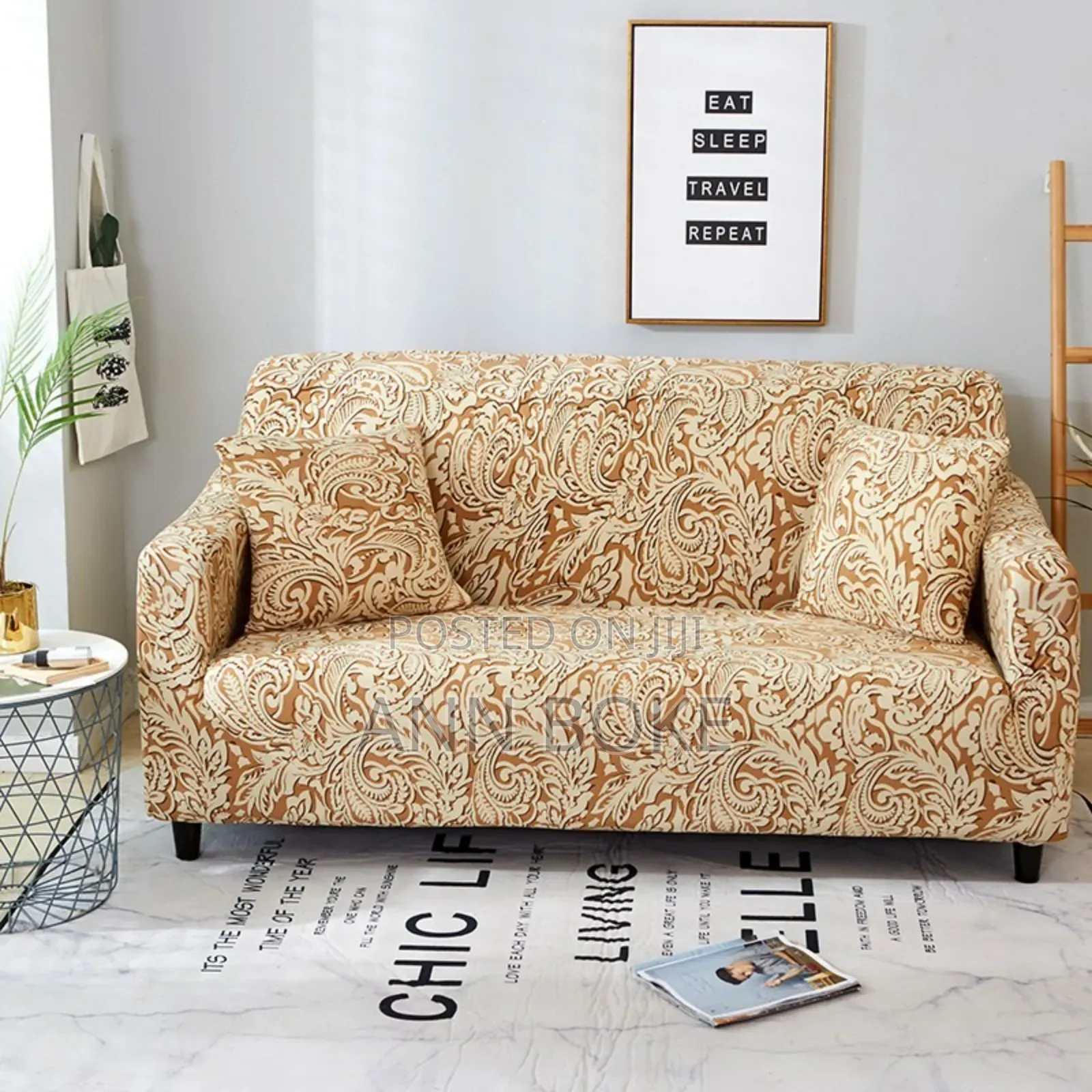 Printed Polyester Cotton Seat CoversStretchable Material