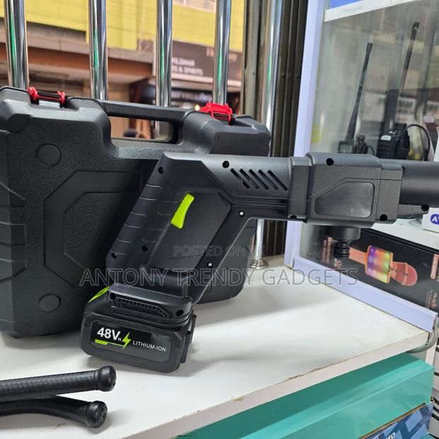 48v Cordless Pressure Washer – 6-in-1 Nozzle + Battery