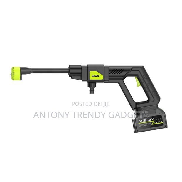 Portable Pressure Washer – 6-in-1 Nozzle + Battery