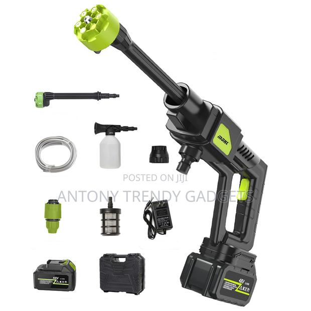 Cordless Car Pressure Washer – Battery Operated Jet Gun - main view