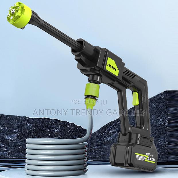 High-Pressure Water Gun – Portable 48v Washer Kit