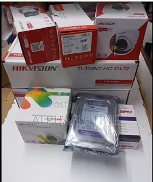 8 -Cameras Full Complete Set 2mp Hikvision Turbo Hd Cameras
