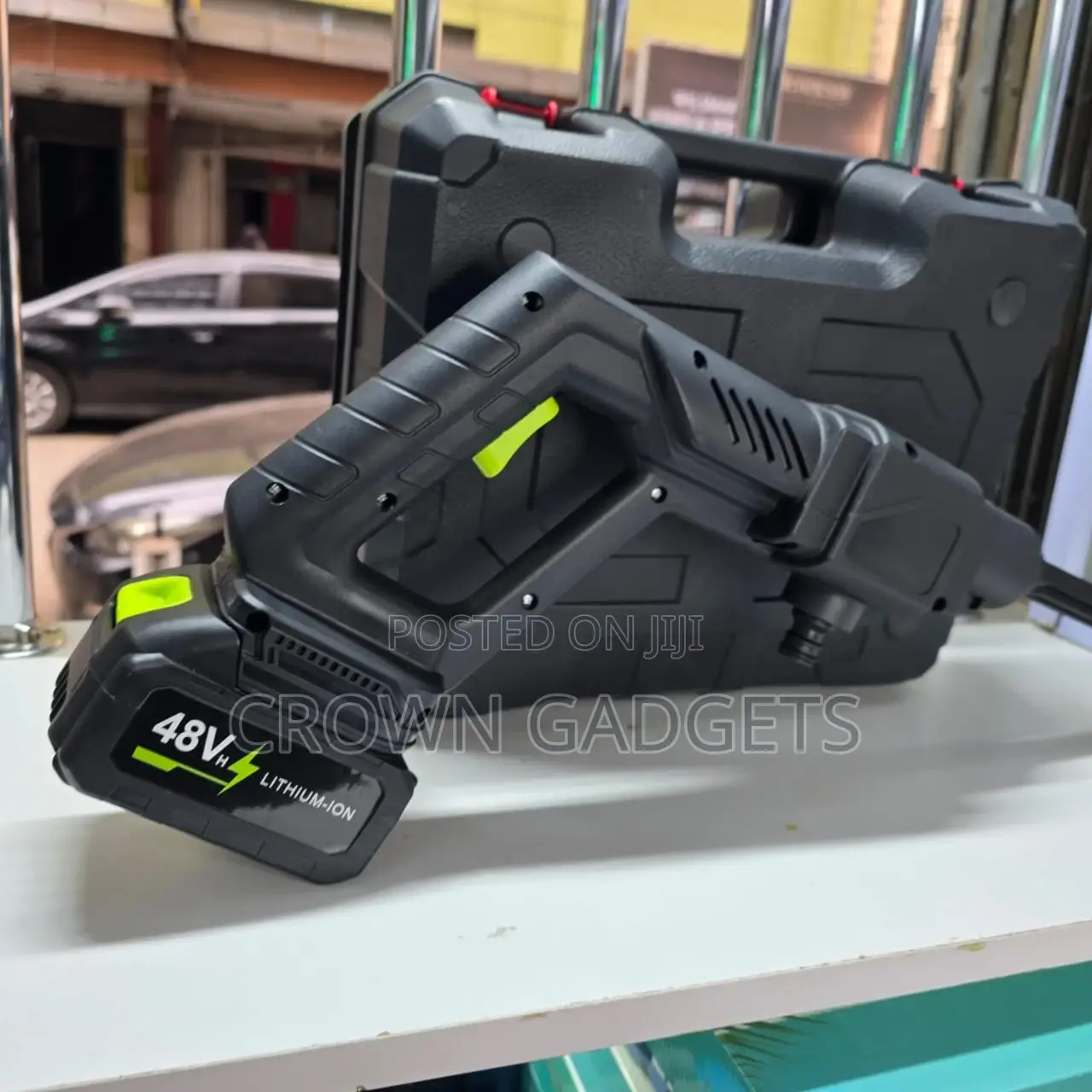 Portable High-Pressure Washer 6-in-1 Nozzle, Rechargeable