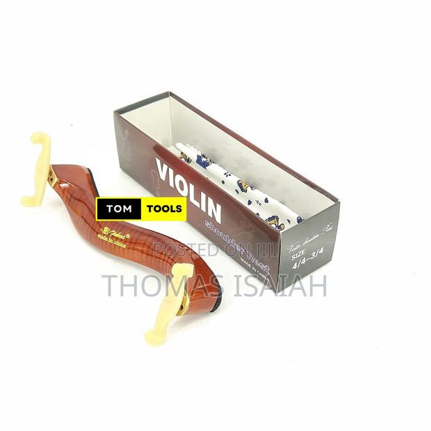 Adjustable Premium Wooden Violin Shoulder Rest - main view