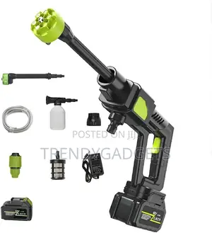 High-Pressure Cleaner Gun – Cordless 48v Portable Kit