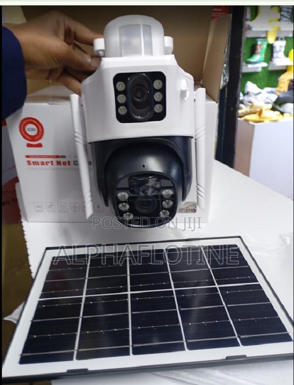 PTZ Solar Sim Card Solar Camera V380 Pro Dual Lens - main view