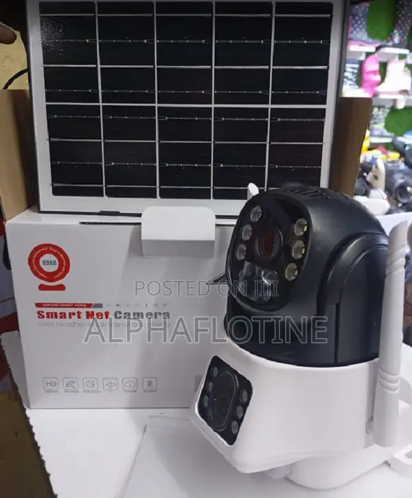 V380 Pro Dual Lens 4mp Dual Lightptz Solar Sim Card
