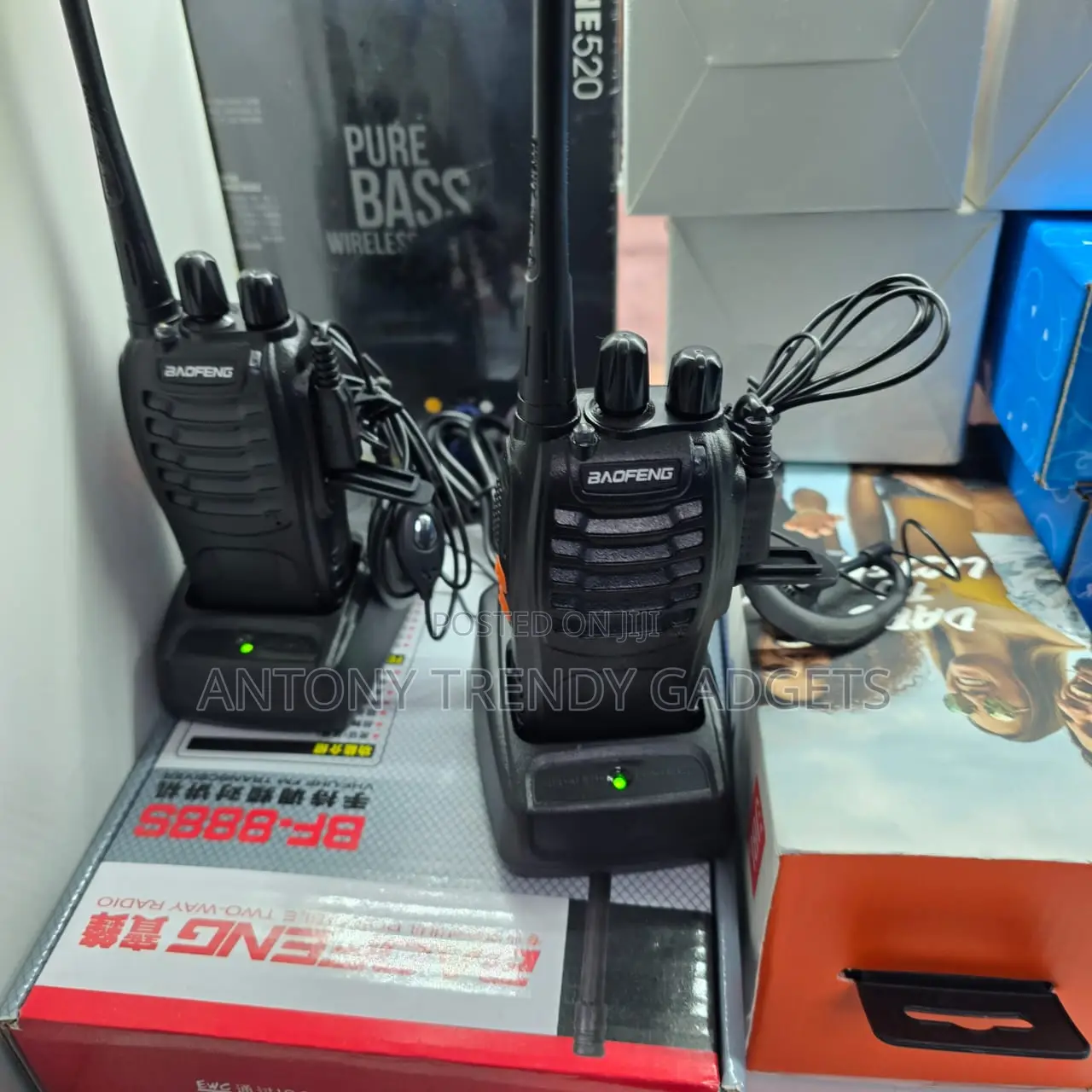 Bf-B888s Uhf Walkie Talkies – 2pcs Communication Set